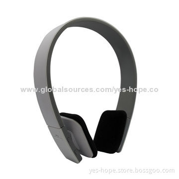 Super Slim On-ear Stereo Bluetooth Headset with 2,402-2,480MHz Frequency Range